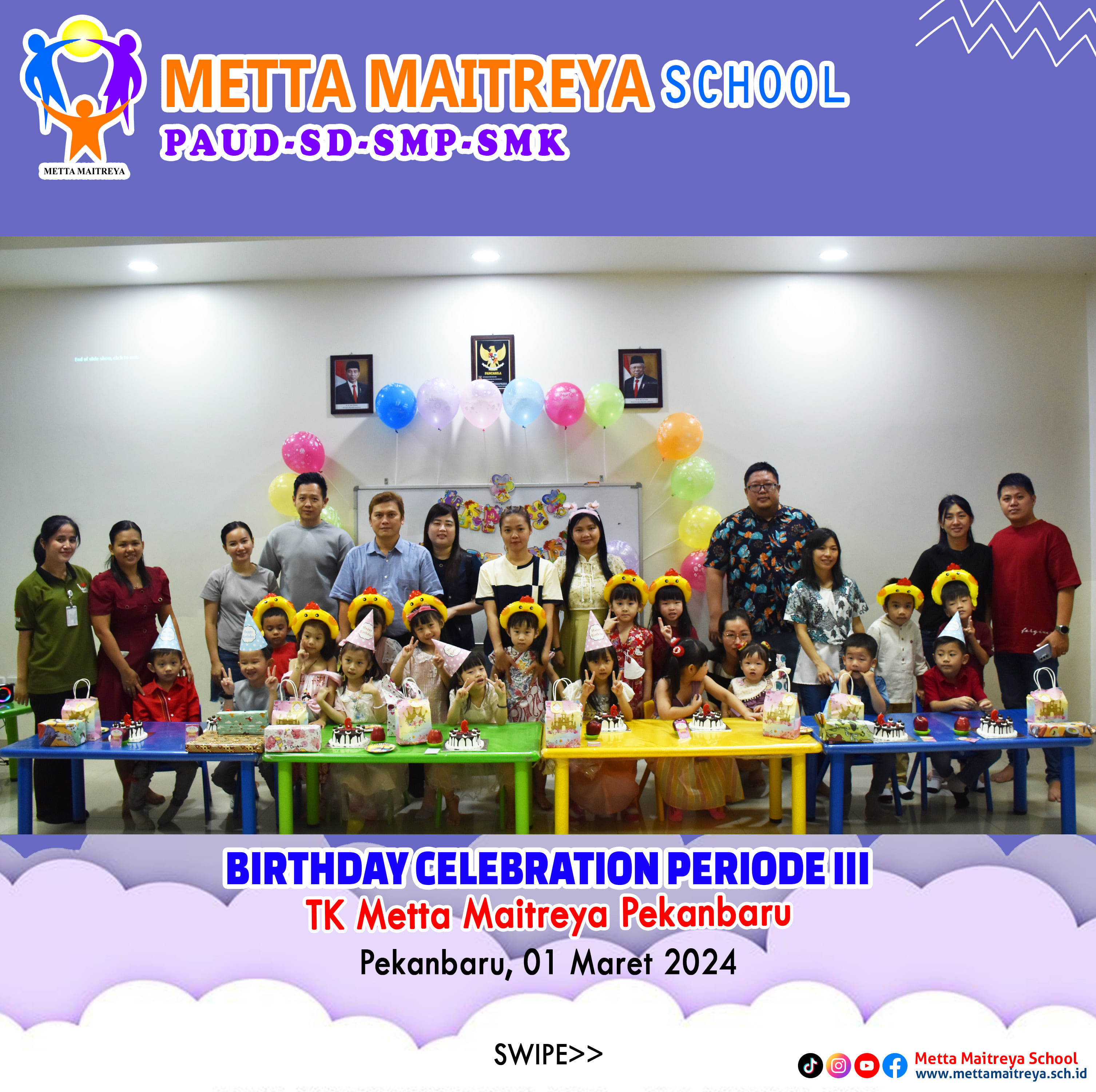 Birthday Celebration Periode III | TK METTA MAITREYA